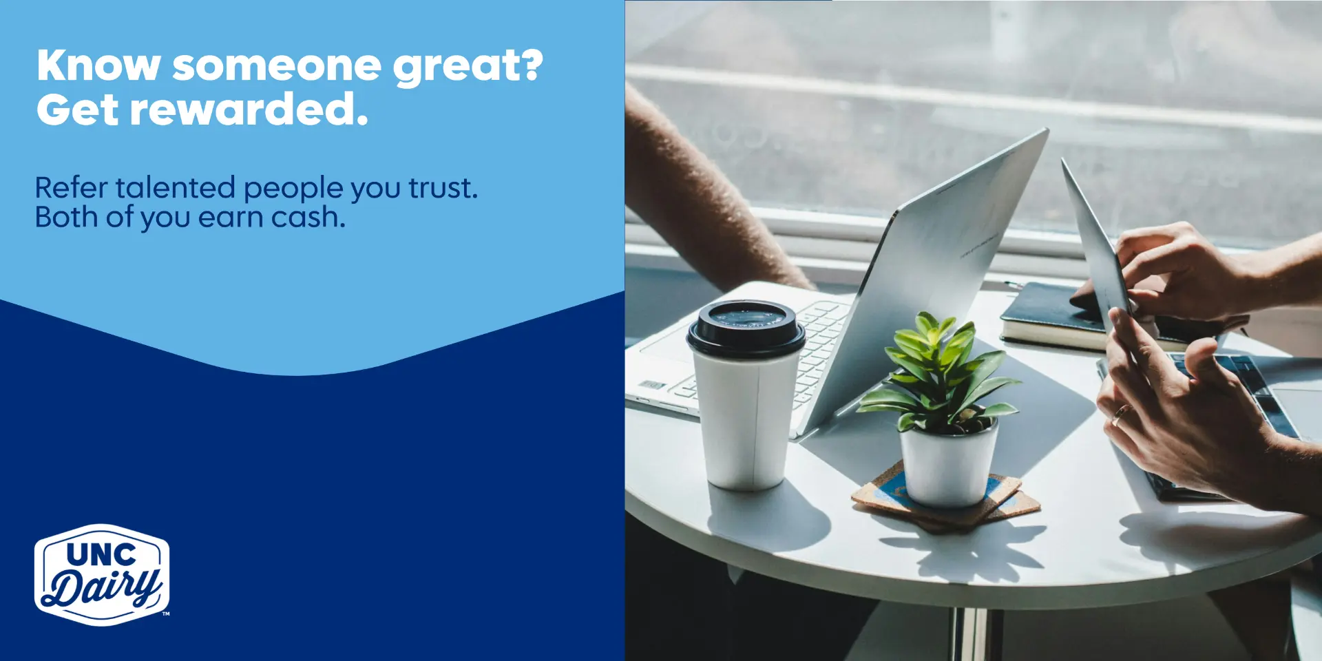 Know someone great? Get rewarded — referral program